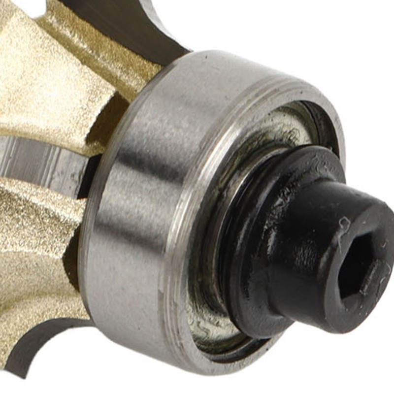 Round Over Router Bit Roundover Edge Forming Woodworking Cutter Tool