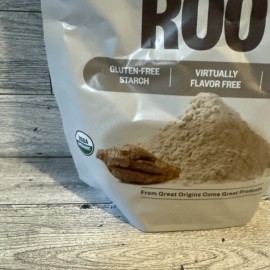 FGO Organic Arrowroot Powder (Flour), From Thailand, 16oz, 453 Servings Arrow Root