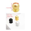 BOZONLI Pack of 6 Matt Ball Knobs, Drawer Knobs, Furniture