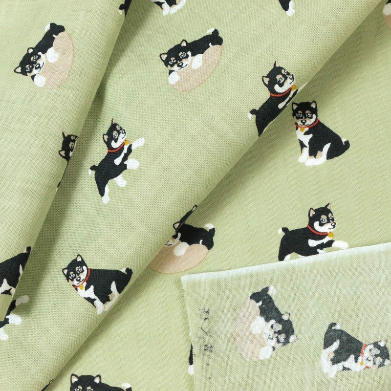 Hamamonyo Tenugui, Kuroshiba-kun, Green