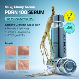 VT COSMETICS PDRN 100 Essence, Intensive Glow Serum, 100,000ppm Vegan PDRN, Skin Restoration & Plumping, Hydrating & Moisturizing, Firming, Fine Lines, Korean Skincare 1.01 fl. Oz.