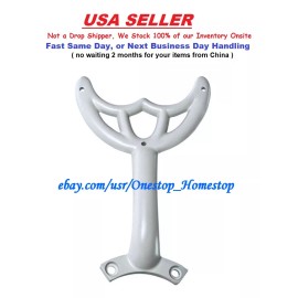 Harbor Breeze 1 - 52" Harbor Breeze White Ceiling Fan Blade Arm, Replacement Bracket,  NEW