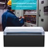 IP65 Waterproof Junction Box, Electronics Project Box, Plastic Clear Cover