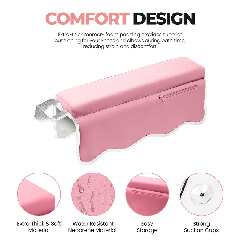 Whale Baby Bath Kneeler and Elbow Rest Set, Bath Support