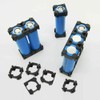 20PCS 18650 Lithium Battery Holder Spacer Radiating Shell Bracket Plastic
