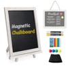 SELEAD Small Magnetic Chalkboard Words Sign Board - 10x12 Inch