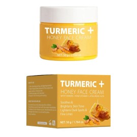 Crema Facial Curcuma Hidratante Antiedad Reparadora