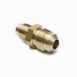 'Brass Fitting for 3/8 "x 5/16 SAE 45 ° on both sides Bördelverbindungen Lower (Pack of 5)