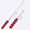2 Pcs Handheld Telescoping Flag Poles, 1.6M/5.25Ft Stainless Steel Telescopic