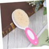 Healeved 1pc Comfortable Wool Brush for Hair Shampoo Bath Brush