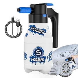 Electric Foam Sprayer Car Wash | Foaming Sprayer,1.5L Powerful Electric Foamer Multi-Purpose for Vehicle Washing Motorcycle Truck RV Boat Deck