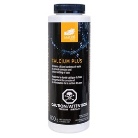 CORAL SPA l Calcium Plus 800g l Increases Calcium Hardness for Spas l Granular