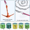 3/8 Inch 50 FT Anchor Rope, Boat Anchor Rope Solid