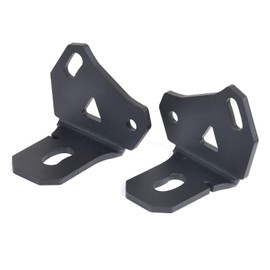 Sresk 2 PCS Adjustable X3 Whip Light Flag Mount, UTV Flag Antenna Rear Pillar Mounting Brackets Adjustable for LED Whip Light Fits Can am Maverick X3 2017-2021 (Black)