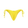 RELLECIGA Women's Yellow Tie Side Thong Bikini Bottom Size X-Large
