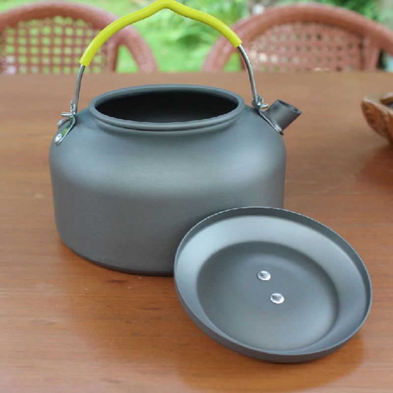 1.3L Camping Kettle Aluminum Alloy Anodizing High Temperature Resistant Heat