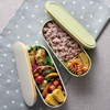 Thermos DJT-600W LTG 2-Tier Fresh Lunch Box, 20.3 fl oz