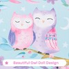 Enchanting Heart-Shaped Owl Music Jewelry Box for Girls – Sturdy