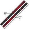 Weight Lifting Straps Neoprene Padded Bodybuilding Strength Training Wrist Straps