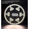 Zhairdalstar 24W LED Flush Mount Ceiling Fan Ring Light Kit