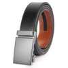 Nelbons Men's Belt Ratchet Belt Automatic Buckle for Men Suit