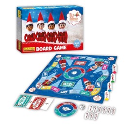 Rachel Lowe elf on The Shelf Board Game