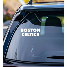 Boston Celtics Vinyl Decal Car Truck Vehicle Window Wall Sticker White v3