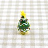 Cute Handmade Glass Crafted Christmas Ornament: