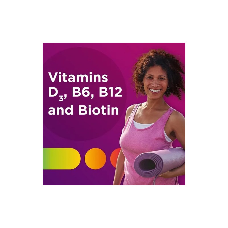 Centrum Multivitamínico Mujer Vitaminas 100 Gomitas Belleza