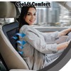 Zone Tech Cooling Car Seat Cushion - Black Automotive Adjustable
