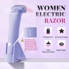 Krofaue Electric Razor for Women, Painless Bikini Trimmer, IPX6