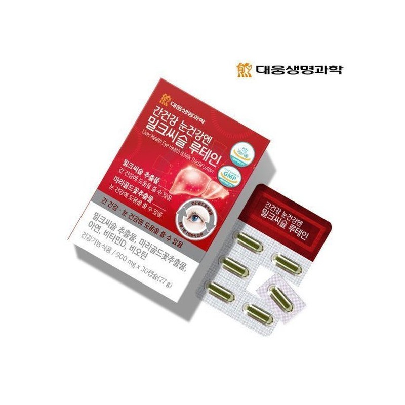 Daewoong Life Science Liver Health Eye Health Milk Thistle Lutein