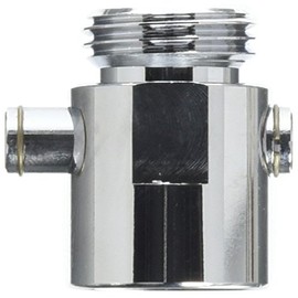 Showerhead Volume Control for Fixed and Handheld Showerheads, Starlight Chrome