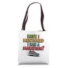 Funny Marathon Runner Gift for Boastful Athletes Fitness Run Tote Bag