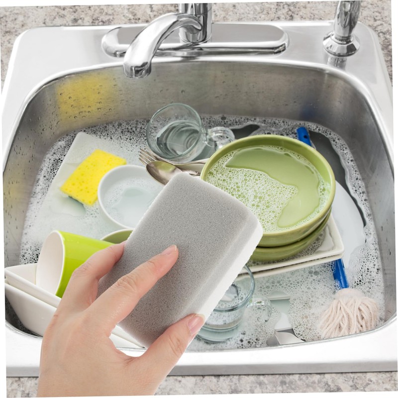Alipis 10pcs Dish Sponges Kitchen Cleaning Sponges Strong Descaling Multi-use