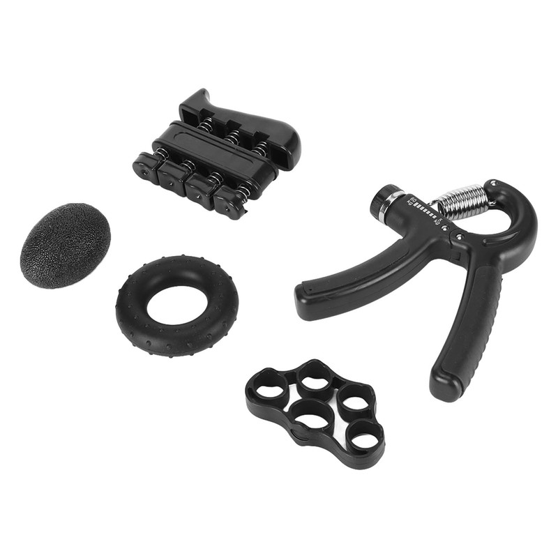 Hand Grip Strengthener Kit Elastic Silicone Skin Friendly Portable Forearm
