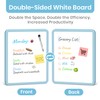 Small Double-Sided White Board Dry Erase Board For Wall, 14"x11"