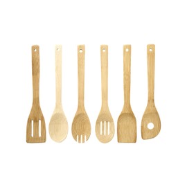 Premier Housewares 1103971 Utensils, Bamboo, Natural, 1 x 6 x 30 cm