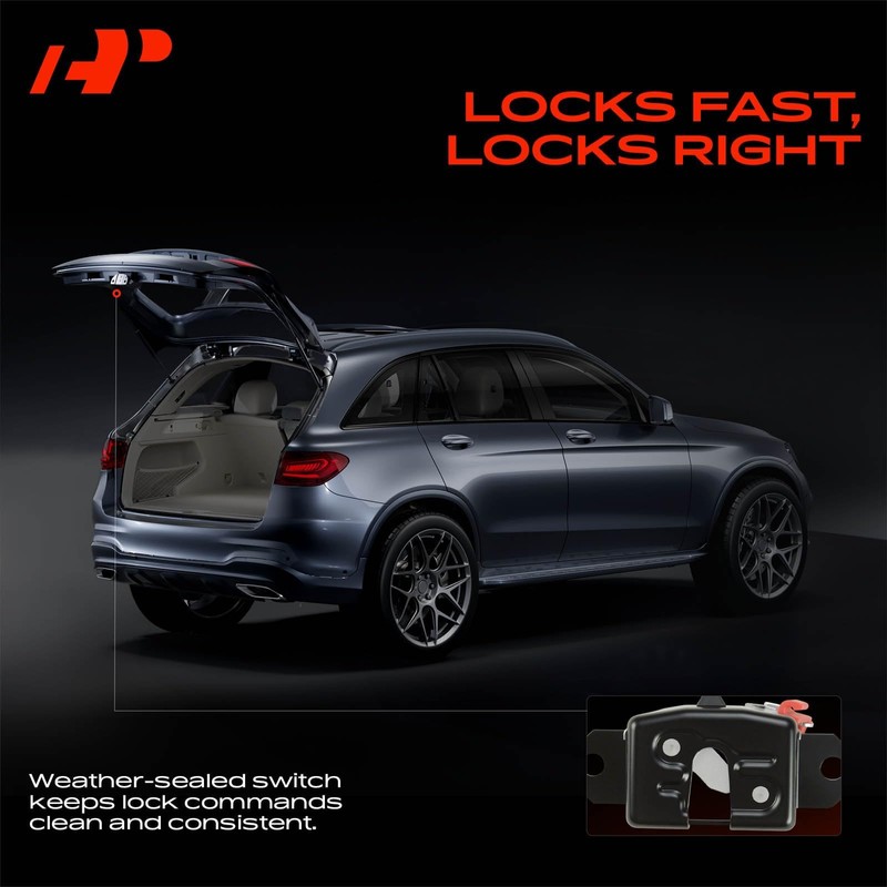 A-Premium Trunk Latch Compatible with Nissan Titan 2004-2012 Crew Cab