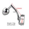 3 Sizes Men's Metal Stainless Steel Weight Training Rings with