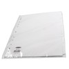 Concord Subject Dividers 230 Micron Punched 11 Holes 5-Part A4