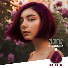 KÜÜL - Color System Funny Colors Tinte Semipermanente Cabello Color Rojo Violeta 90 ml, con Aceite de Coco, Filtro UV y Colágeno, Prolonga Intensidad del Color, Aporta Hidratación, Brillo y Sedosidad