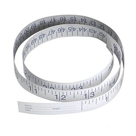 Medline Paper Measuring Tape for Infants, 24", Pediatric Measurement Tool, Pack of 100