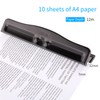 KW-triO Portable 3 Hole Punch Handheld Metal Hole Puncher 10