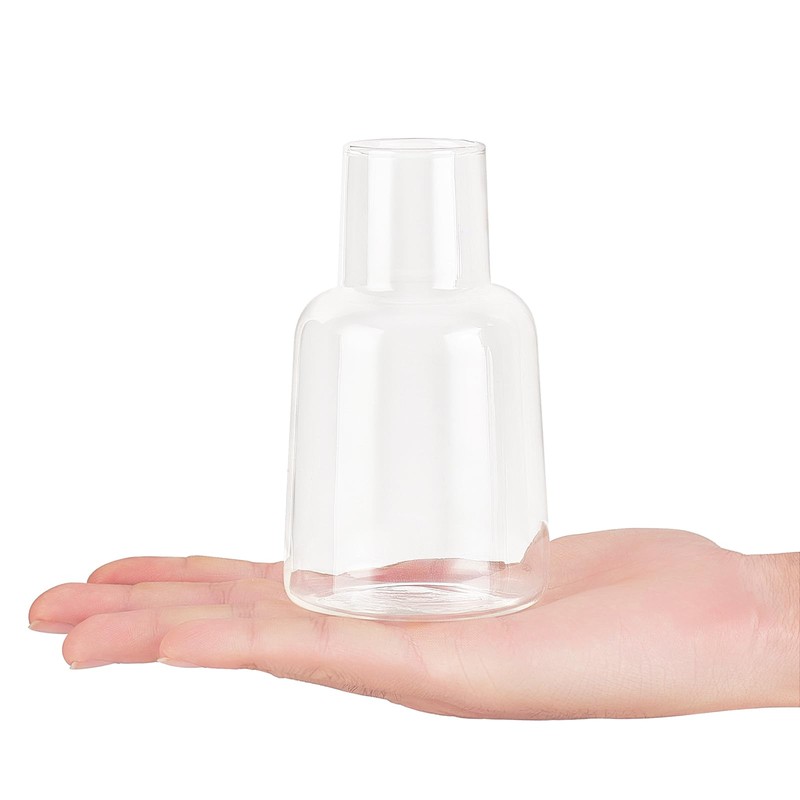 Mkono Propagation Vases for Plants, Set of 5 Small Glass