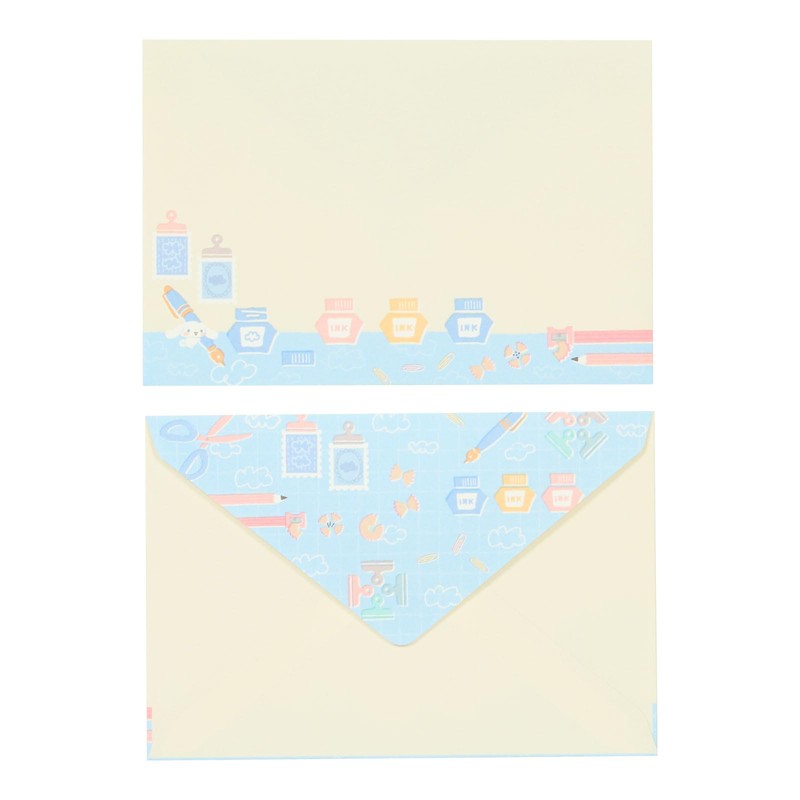 Sanrio 341070 Cinnamoroll Cinnamoroll Letter Set, 8 Piece Toilet Pin,