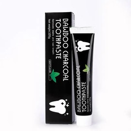 Toothpaste, Natural Bamboo Charcoal Whitening Organic Tooth Paste, for Sensitive Teeth