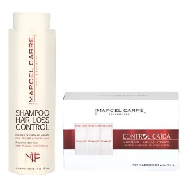 Marcel Carre Hair Loss Control Shampoo 300 & Ampolletas Caja