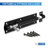 XFORT® 2 Pack Heavy Duty Tower Bolt Black 150mm (6"),