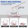 JOYEKY Laptop Stand for Desk, Adjustable Computer Stand with 360°